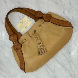 Fossil two-toned leather purse